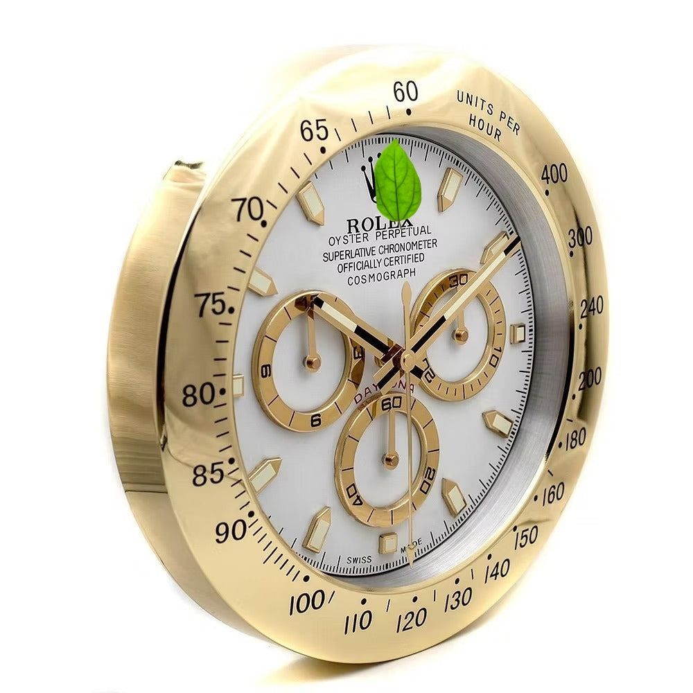 Icon Dials™ Daytona Style, Gold & White