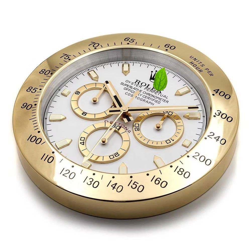 Icon Dials™ Daytona Style, Gold & White
