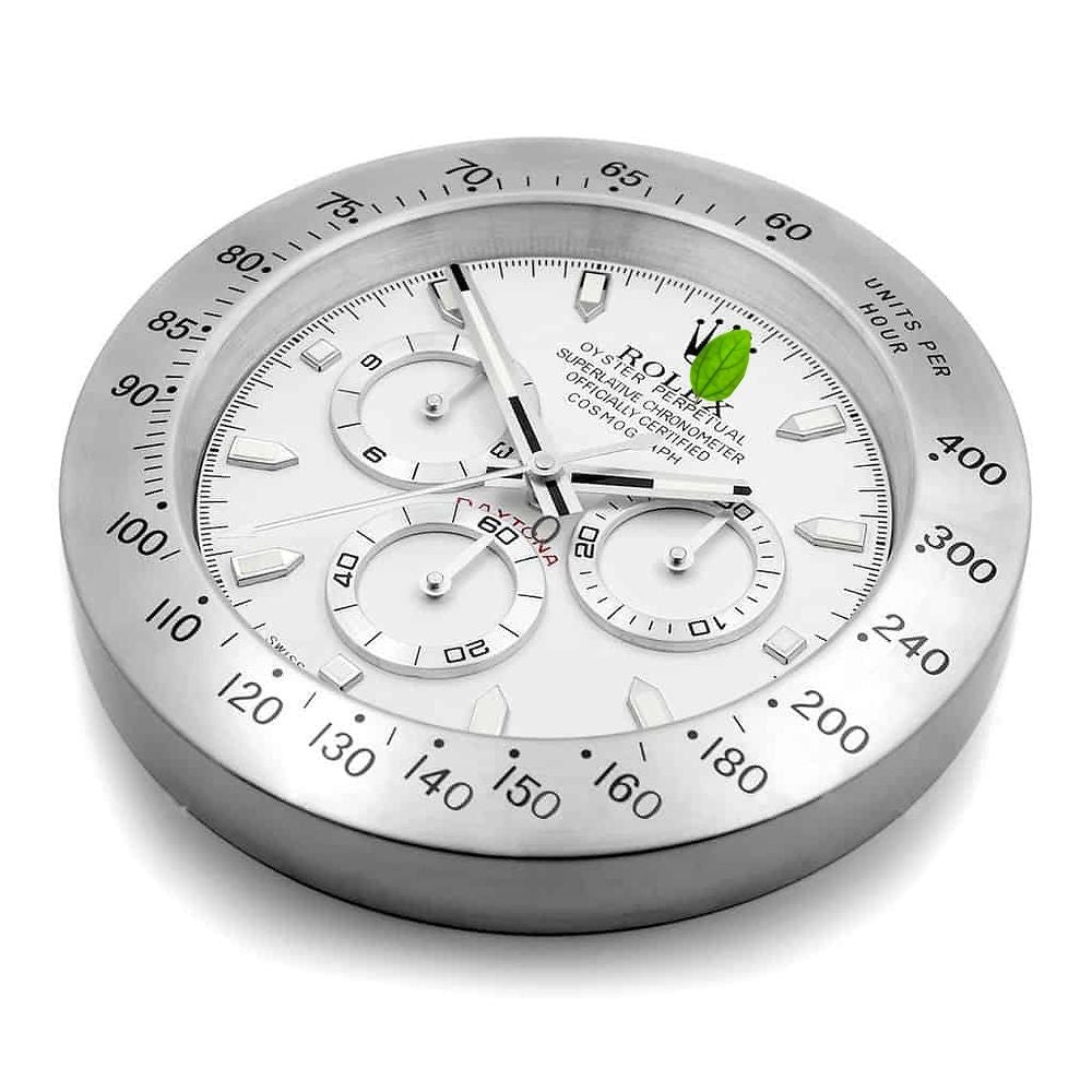Icon Dials™ Daytona White Stainless