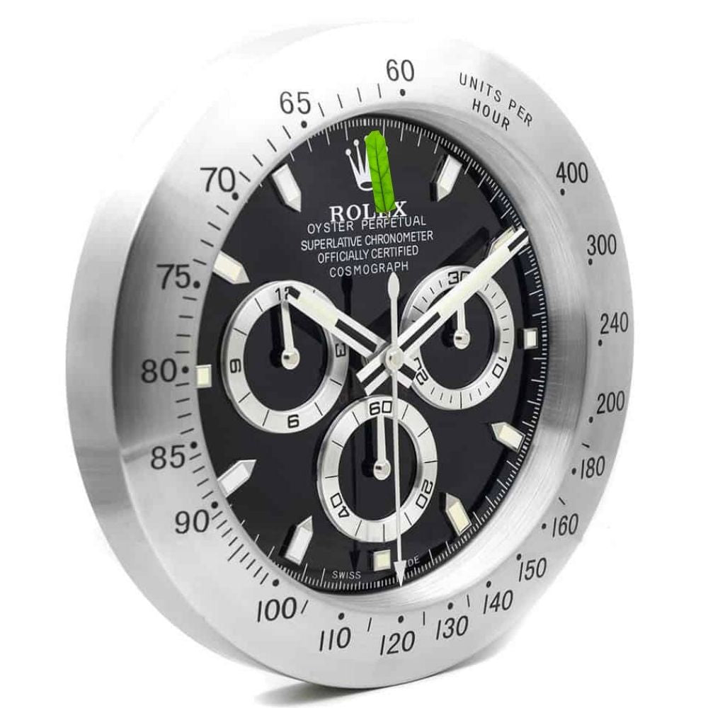 Icon Dials™ Daytona Black Stainless