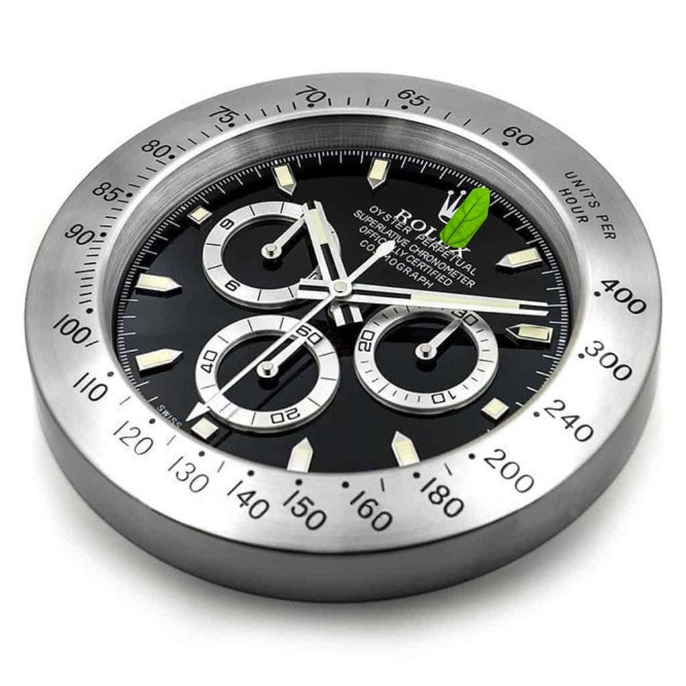 Icon Dials™ Daytona Black Stainless